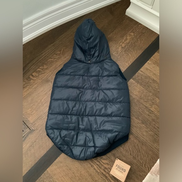 FOUND MY ANIMAL Dog Puffer Winter Jacket SZ XXL Navy Blue Made in USA BRAND NEW - Picture 13 of 16